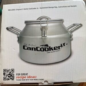 Seth McGinn's CanCooker Jr. 2-Gallon Aluminum Cooker - Silver